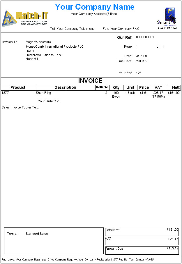 invoice